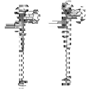 0.5 gpf Manual Flush Valve in Polished Chrome